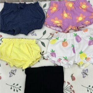 Garanimals Kids Diaper Covers Set - Blue, Purple, Yellow, White, Black